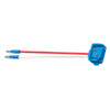 10" Stop/Tail/Turn Two-Wire 90° Female Pin Lamp Pigtail w/.180" Bullet Connectors  67020