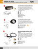 LED Directional Warning Lamp - Amber  77463