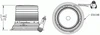 Class I LED Beacon w/S-Link Synchronization Vacuum Mount - Amber  78043