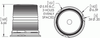 Class I LED Beacon w/S-Link Synchronization Permanent Mount - Clear  78051