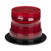 Material Handling LED Beacon Permanent Mount Short Lens - Red  78092