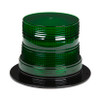 Material Handling LED Beacon Permanent Mount Short Lens - Green  78094