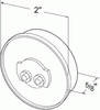 2" SuperNova® LED Clearance/Marker Lamp ABS - Amber  78433