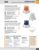 Tall Dome LED Beacon 12 to 24 V High Lens - Clear  79071