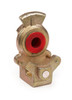 1/2" Female NPT Cast Iron Emergency Gladhand - Red  81-0001-CR