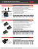 Nylon Cable Ties Edge Clip Assembly Top Mount @ 100 Pack - Black  83-6063