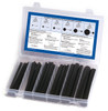 Heat Shrink Dual Wall Kit @ 50 Pack - Black  83-6502