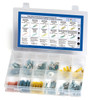 22 - 10 AWG Heat Shrink Terminal & Connector Kit @ 120 Pack - Red/Blue/Yellow  83-6542