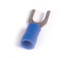 16 - 14 AWG Vinyl Spade Terminals #4 - #6 @ 15 Pack - Blue  84-2332