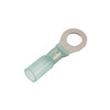 16 - 14 AWG Heat Shrinkable Ring Terminals 1/4" @ 15 Pack - Blue  84-2412