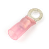 8 AWG Heat Shrinkable Ring Terminals 3/8" @ 10 Pack - Red  84-2427