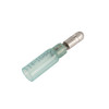 16 - 14 AWG Heat Shrinkable Bullet & Receptacle Connectors Male .180" @ 15 Pack - Blue  84-2447