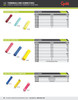 12 - 10 AWG Nylon Butt Connectors @ 15 Pack - Yellow  84-2590