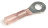 20 - 18 AWG Heat Shrink & Solder Ring Terminals 3/8" @ 25 Pack - Red  84-2807