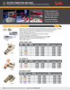 2/0 AWG Positive Flag Connector Clamps @ 5 Pack - Orange  84-9098