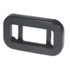 Small Rectangular Lamp Grommet - Black  91380