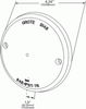Stop/Tail/Turn Replacement Lens - Red  91482