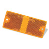 Stop/Tail/Turn Replacement Lens w/Built-in Reflector - Amber  91513