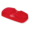 Clearance/Marker Two-Bulb Square Corner Replacement Lens - Red  91962