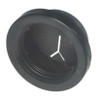 2" Round Lamp Recessed Closed Hole Grommet - Black  92150