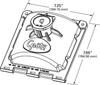 Ultra Nose Box® Nose Box Front Cover - Gray  97831