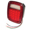 Hi Count® LED Stop/Tail/Turn Lamp Right Hand w/o Side Marker - Red/Clear  G5082