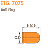 Fig. 7075 Bull Plug 5"