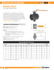 Model B8101 Low Profile Gruvlok Butterfly Valve 3"