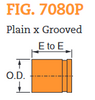 Fig. 7080P Adapter Nipple 6"