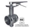 Model B480 Gruvlok Stainless Butterfly Valve /w Lever Handle 4"