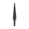 UNIBIT® 1/8 - 1/2" #1 Cobalt Alloy Steel Step Drill Bit   10231CB