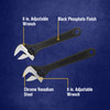 2 Pc. Adjustable Wrench Set   1913312