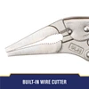 9" Vise-Grip® Long Nose Quick Release Locking Plier w/ Wire Cutter   IRHT82582