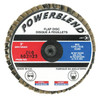 3" Z120 POWERBLEND Mini-Mite Roll-on Flap Disc  502027