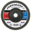 7 x 7/8" Z120 POWERBLEND III T29 Zirconia Flap Disc 503244