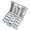 110 Pc. SAE/Metric Alloy Tap & Die Set 530120