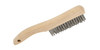 4 Row Stainless Steel Shoe Handle Brush 551105