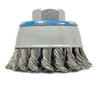 3 x 5/8"-11 NC Stainless Steel Knot Twisted Cup Brush 553683