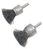 1-1/8 x 1/4" Shaft Mounted Knotted twisted End Brush 553701