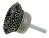 2-1/2 x 1/4" Shaft Mounted Crimped Cup Brush 553722