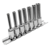 7 Pc. 1/4" Drive Deep Torx® Chrome Socket Set  601112