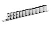 12 Pc. 3/8" Drive Metric Socket Set - 6 Point  601224