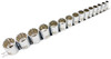 15 Pc. 1/2" Drive SAE Socket Set - 12 Point  601317