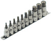 10 Pc. 3/8" & 1/2" Drive Metric Hex Bit Socket Set 601803