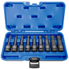 9 Pc. 1/2" Drive SAE Ball Nose Hex Impact Socket Set  610332