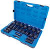 21 Pc. 3/4" Drive Deep SAE Impact Socket Set - 6 Point  610410