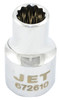 1/2" Drive x 13mm Regular Chrome Socket - 12 Point  672613