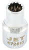 1/2" Drive x 14mm Regular Chrome Socket - 12 Point  672614