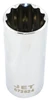 1/2" Drive x 19mm Deep Chrome Socket - 12 Point  672819