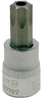 3/8" Drive x T55 S2 Steel 2" Long Tamperproof Torx® Bit Socket 677767